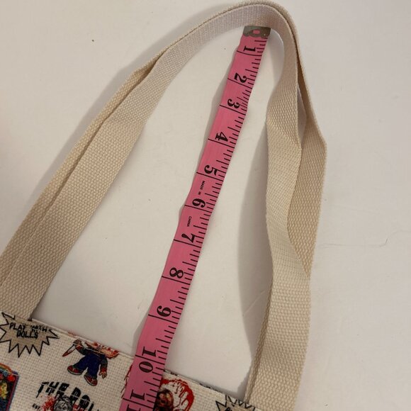 🎃 Set of 2 “In My Chucky Era” Canvas Tote Bags | Halloween Candy Bags | Horror - Picture 5 of 7